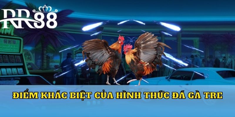 Điểm khác biệt của hình thức đá gà tre